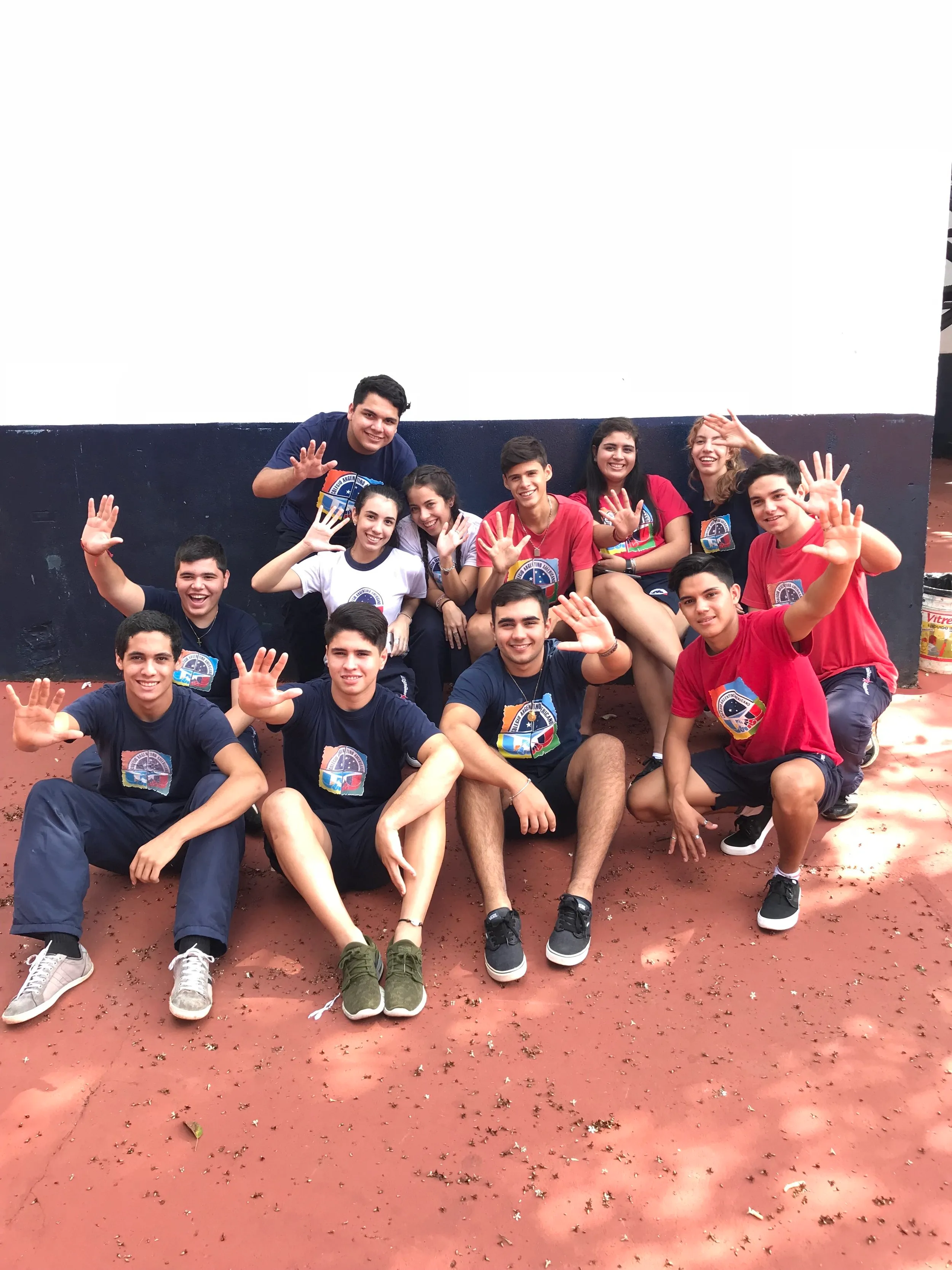 Alumnos del nivel secundario del colegio