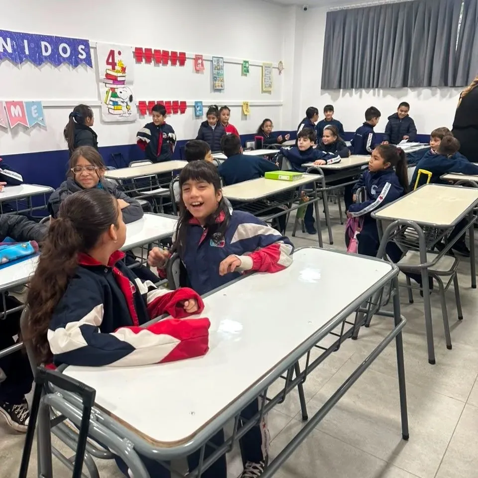 Alumnos del nivel primario en el aula